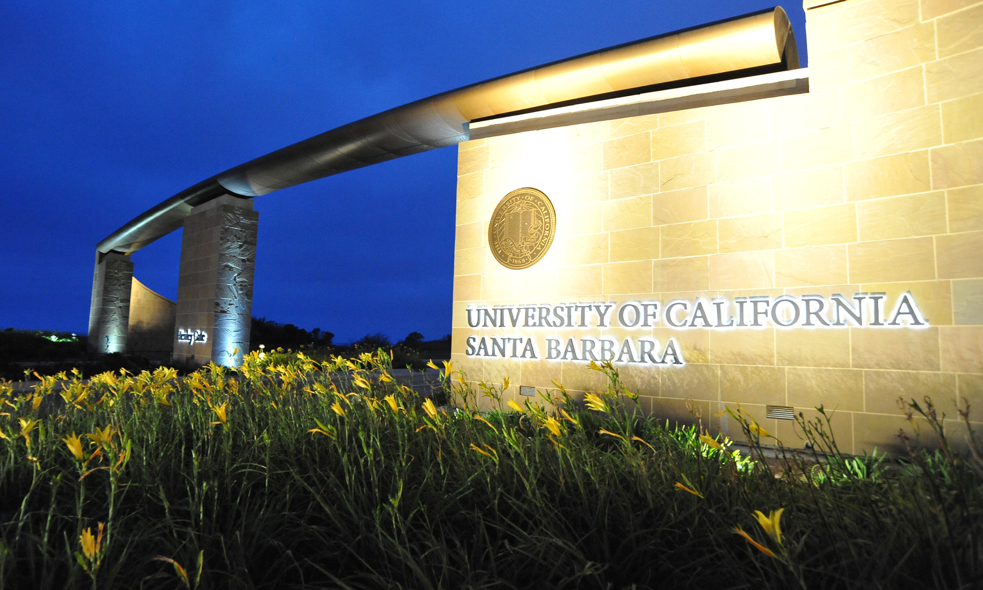 UCSB Henly Gate. Credit: Michael Eliason